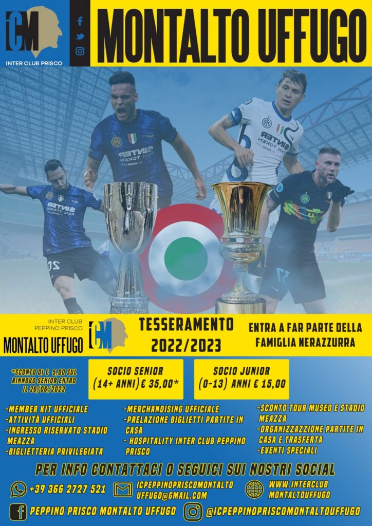 Tesseramento 2022 - 2023