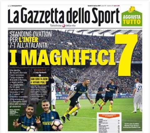 INTER-ATALANTA 12 marzo 2017